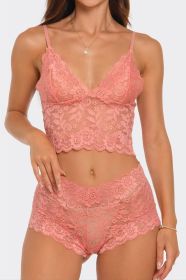 2789 Eye On You 2 Piece Set (Color: Pink, size: XS)
